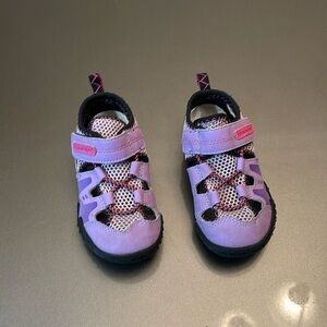 Tsukihoshi Kids Purple Sandals